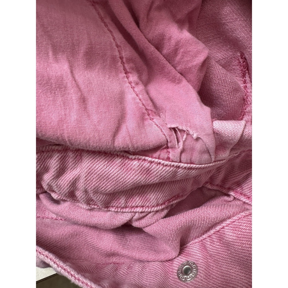 Blanknyc Pink Cotton Button Front Romper, Size XS PREOWNED‎ - Picture 14 of 14